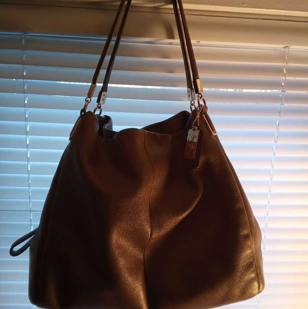 Woman's Leather Coach Bag Like New $Sold